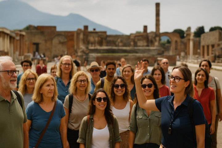 Pompei: Visita guidata in gruppo